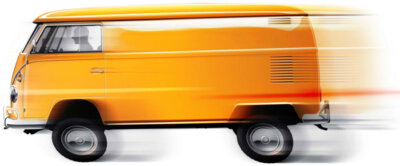 Fast VW Kombi Van