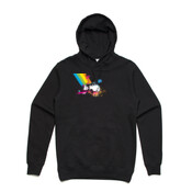 Rainbow VW Kombi - Women's Gildan  Hooded Sweatshirt
