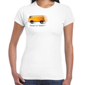 Fast VW Kombi Van - Women's 'Gildan' Slim T-Shirt